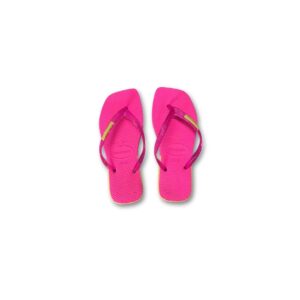 Chinelo Havaianas Rosa e Amarelo Tropical
