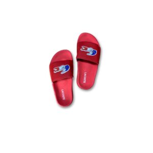 Chinelo Slide Lacoste Vermelho