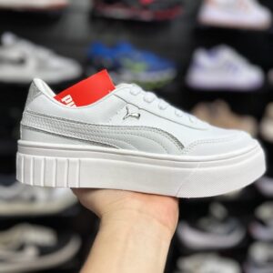 Puma May Branco Prata