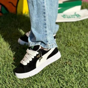 Puma Suede Preto Branco