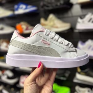 Puma Casual Branco Cinza Rosa
