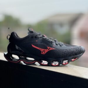 Mizuno Wave Prophecy 13 Preto e Vermelho - IMPORTADO