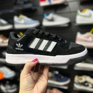 Adidas Forum Camurça Preto e Branco