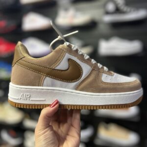 Nike Air Force Duo Caramelo Camurça