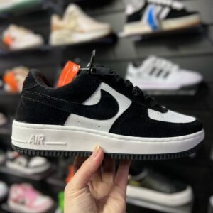 Nike Air Force Duo Preto Camurça