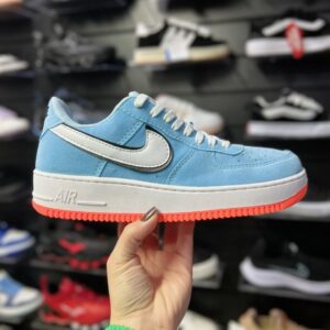 Nike Air Force Camurça Azul